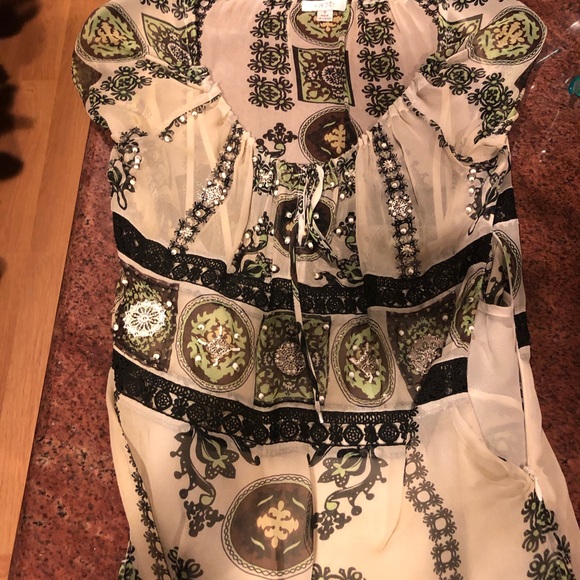 Cache beaded top - Picture 2 of 3